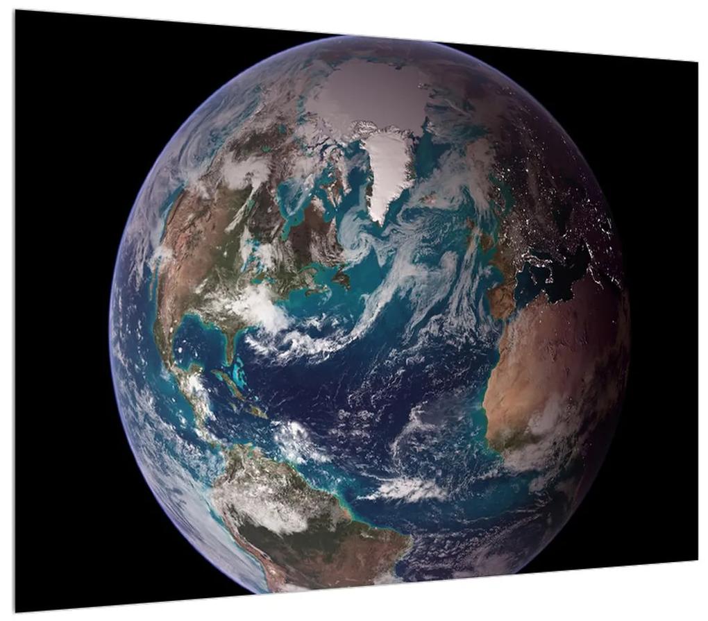 Tabbolu cu planeta Pământ (70x50 cm), în 40 de alte dimensiuni noi