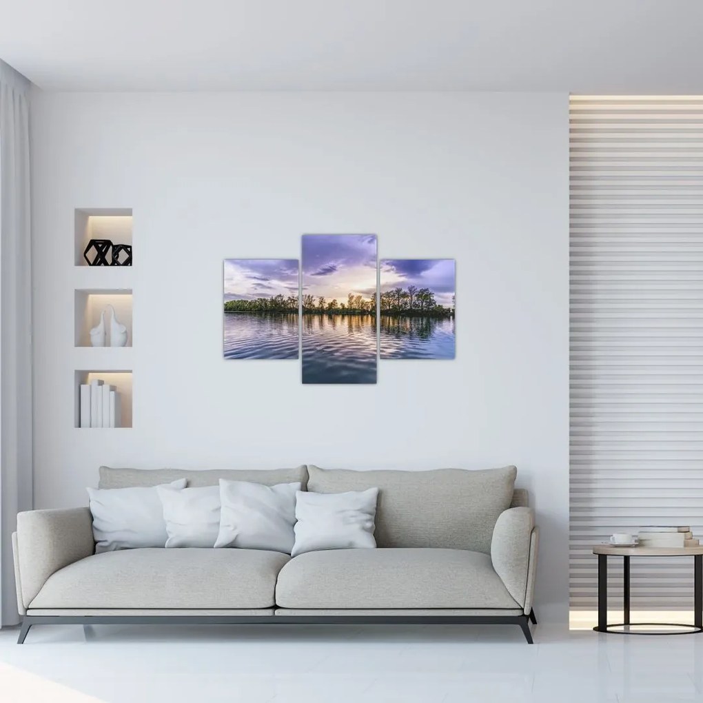 Tablou cu lac (90x60 cm)