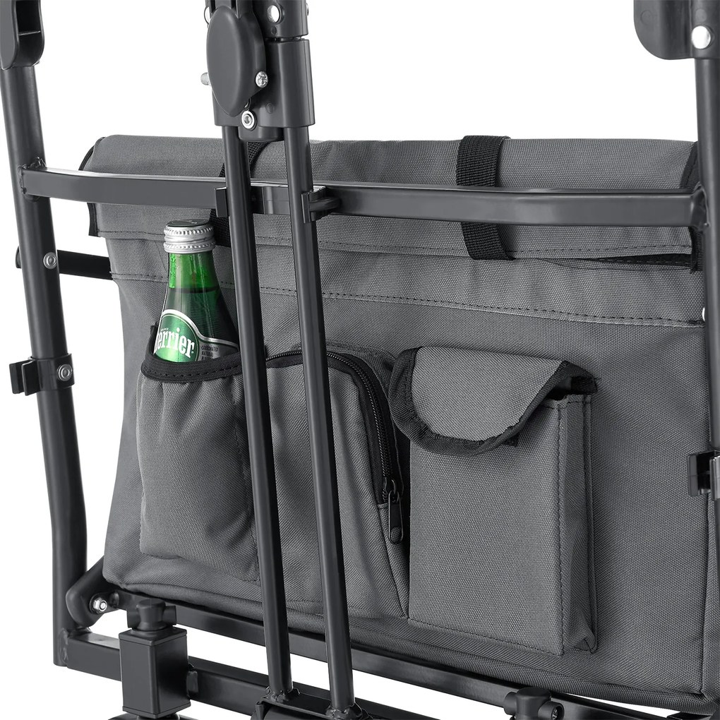 Camion de mână cu acoperiș gri închis