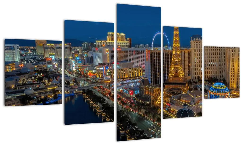 Tablou - Las Vegas (125x70 cm), în 40 de alte dimensiuni noi