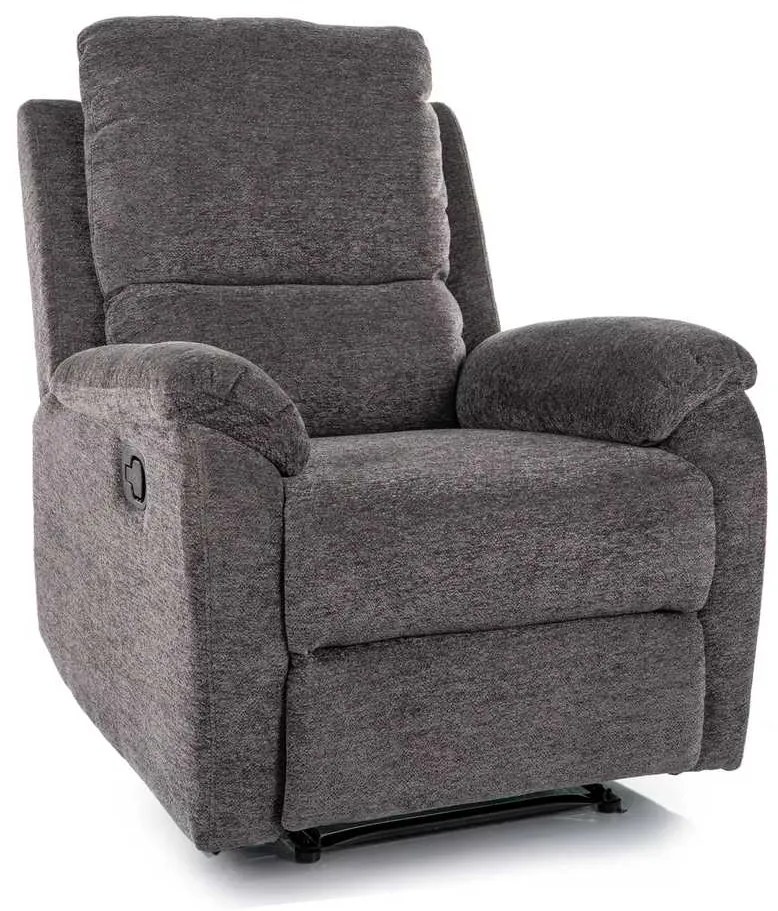 Scaun reclinabil Bud III, gri