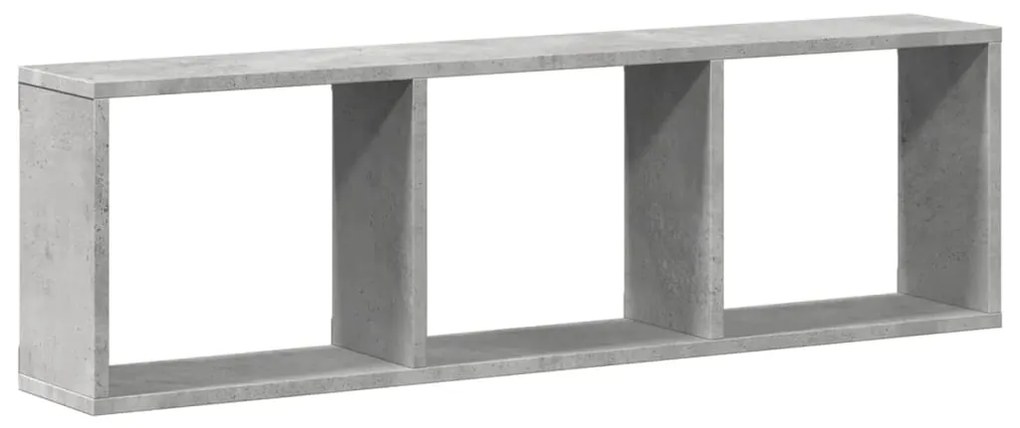 854871 vidaXL Dulap de perete, gri beton, 100x16x30 cm, lemn prelucrat