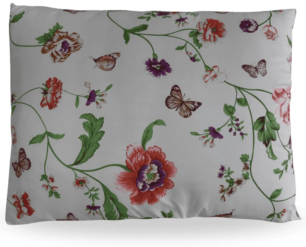 Set pilota pentru toate anotimpurile 140x200 cm din fibra siliconica cu perna 70x90 cm MEADOW FLOWERS