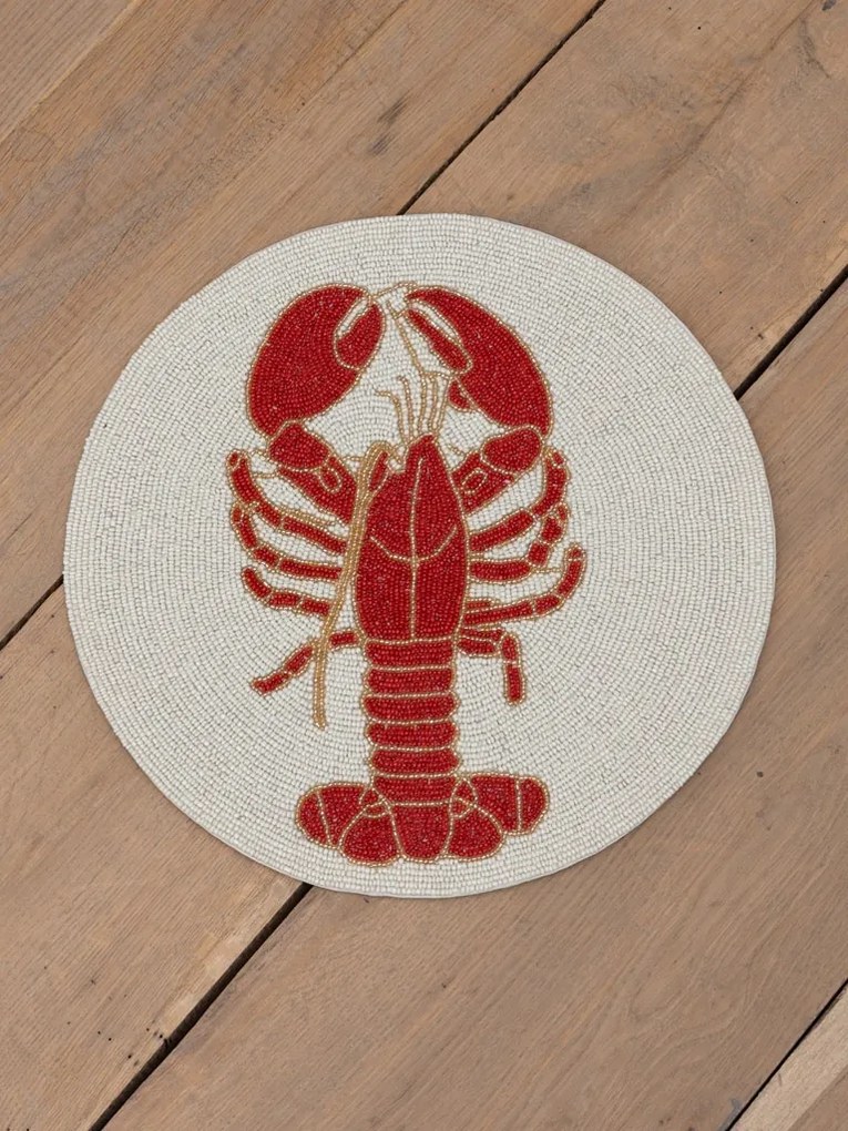Protectie pentru masa, din margele, Lobster