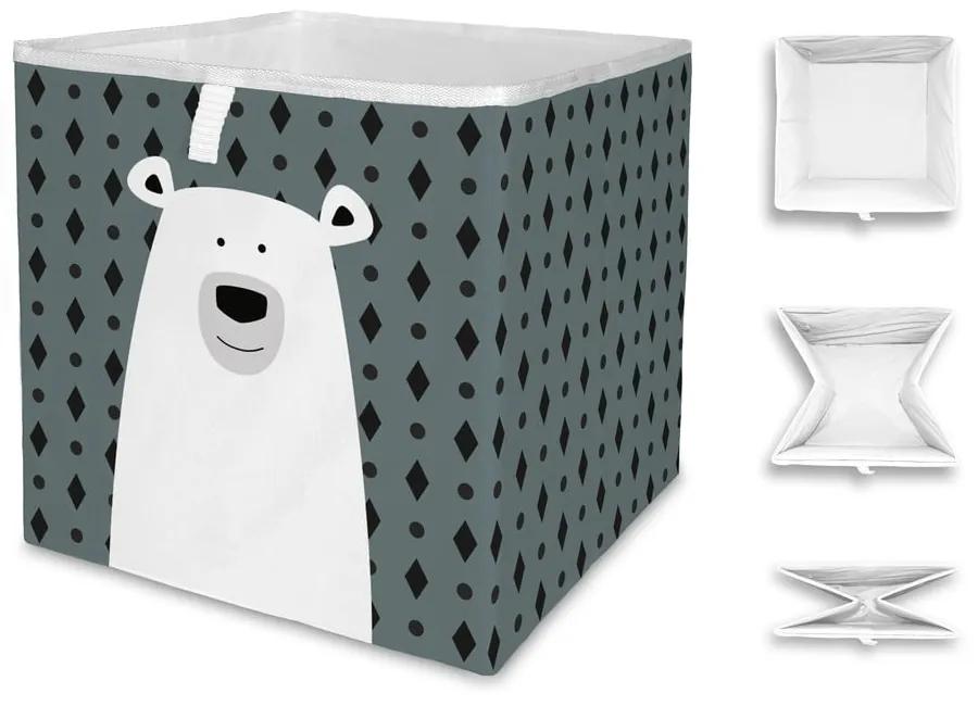 Cutie de depozitare pentru copii Butter Kings Polar Bear