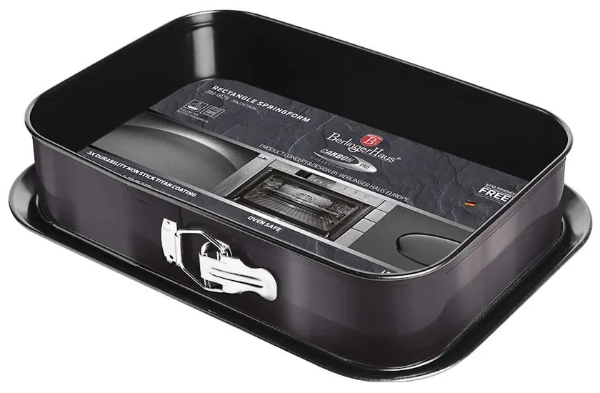 Tava dreptunghiulara cu fund detasabil, start titan Carbon Pro Berlinger Haus BH 1825A