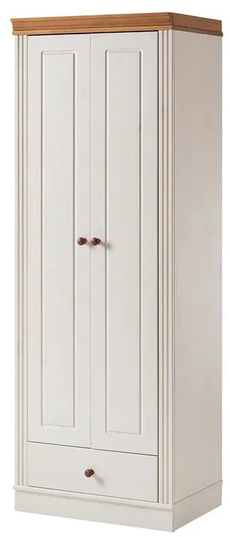 Șifonier alb din lemn de pin 65x180 cm Anita – Støraa