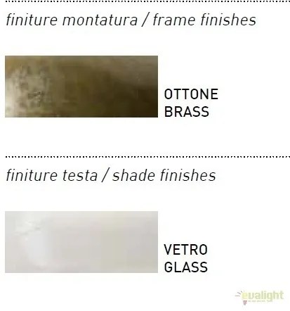 Aplica de perete rustica cu 2 brate, fabricata manual Tabia 212.20.OV