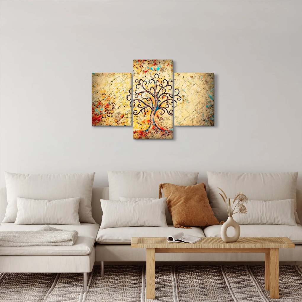 Tablou - Copacul vieții mozaic (90x60 cm)