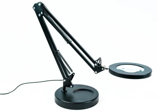 Lampă LED dimabilă de masă cu lupă Brilagi LED/12W/5V 3000/4200/6000K negru