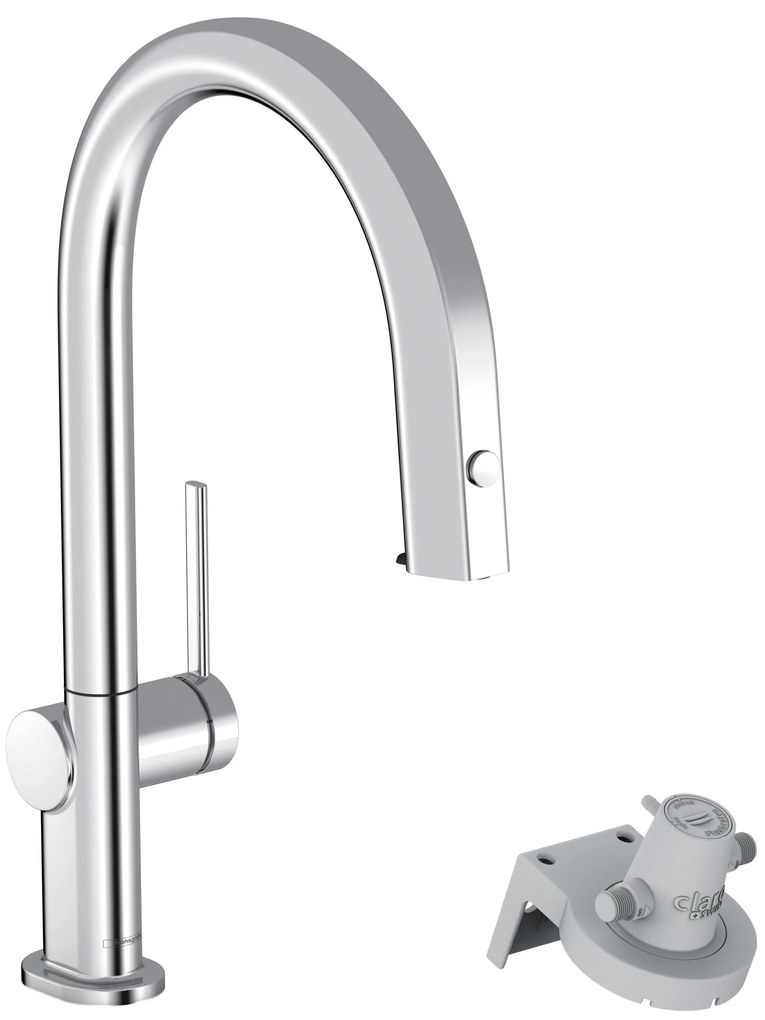 Hansgrohe Aqittura M91 baterie bucătărie pe picior crom 76803000