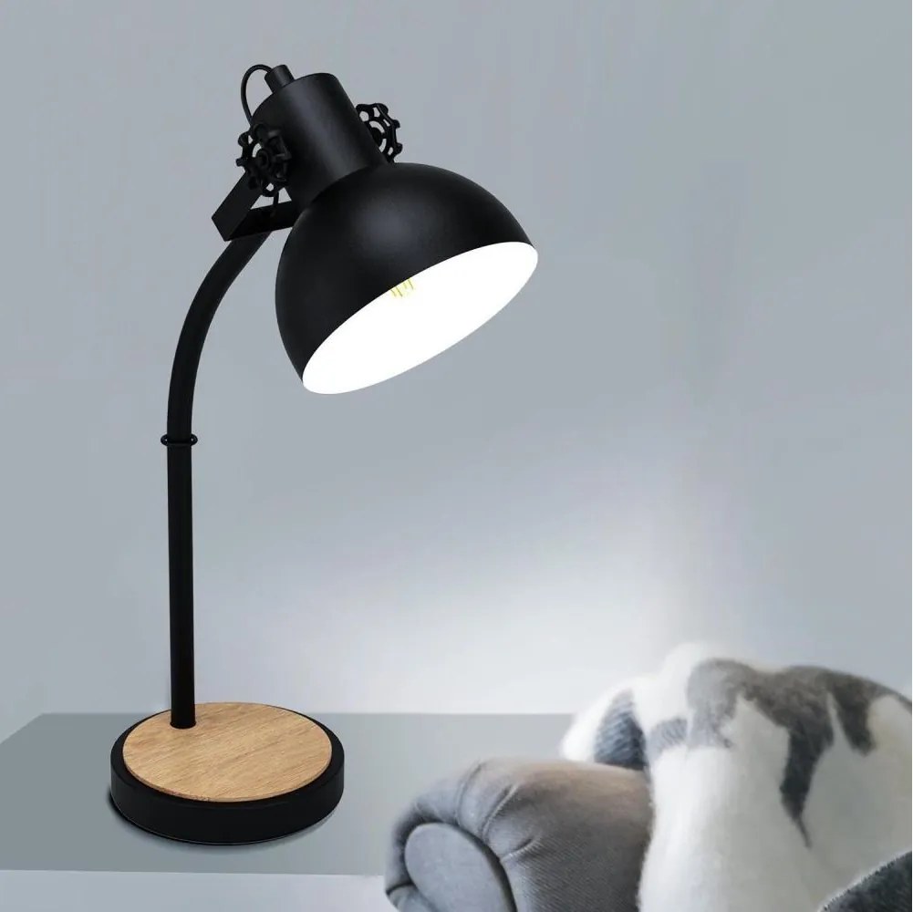 Eglo 44058 - Lampă de masă LUBENHAM 1xE27/28W/230V