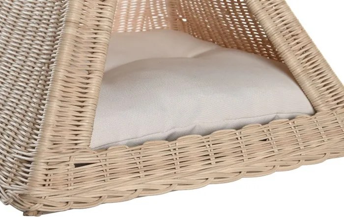 Patut pentru animale natur , tip piramida impletit din rattan