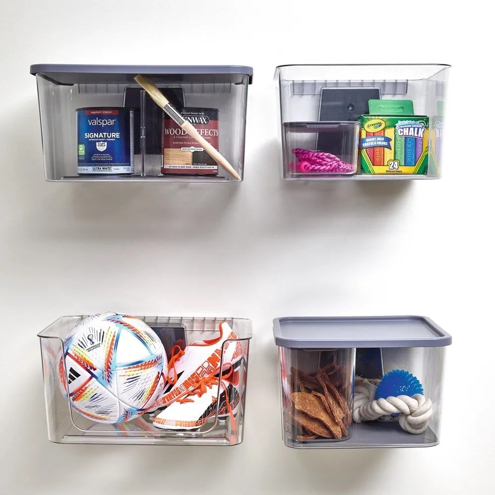 Cutie de depozitare de perete din plastic reciclat iD Wallspace - iDesign