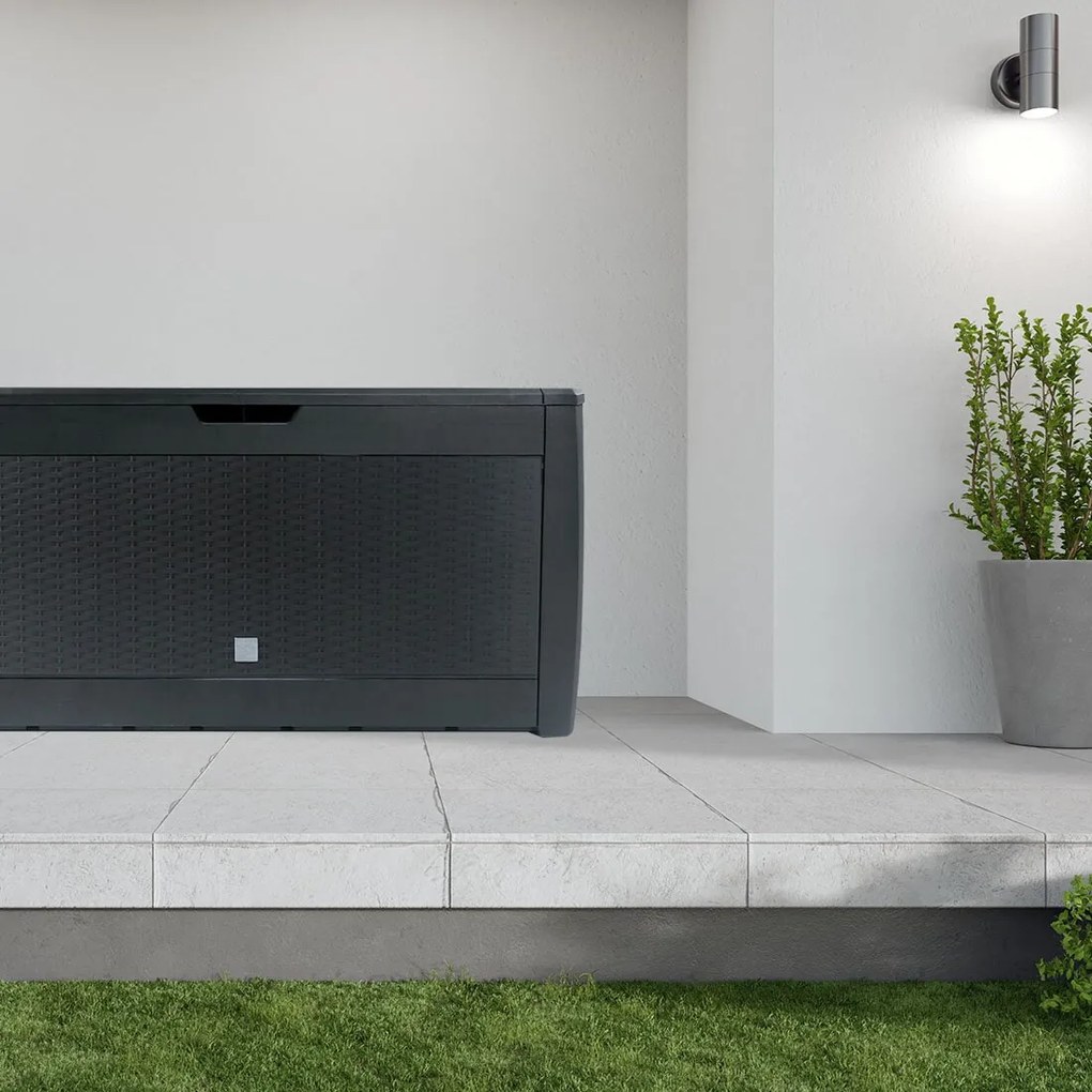Cufăr depozitare RATO, 310L, 119x48x60 cm, antracit Prosperplast