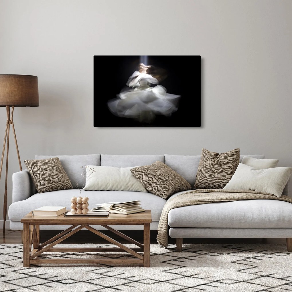 Tablou cu floare de lotus (90x60 cm)