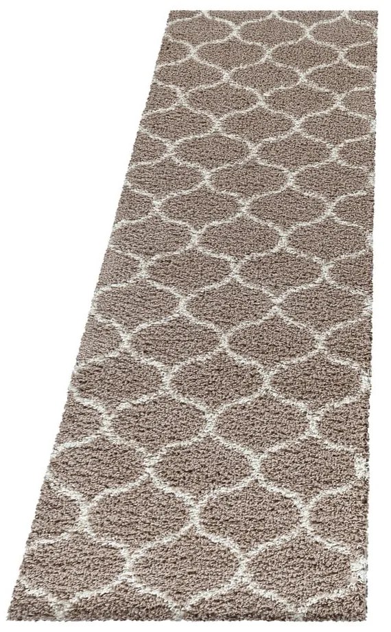 Covor tip traversă bej 80x250 cm Salsa – Ayyildiz Carpets