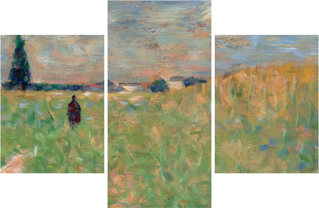 Tablou - Georges Seurat, A Summer Landscape, reproducere (90x60 cm)
