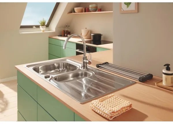 GROHE 40856SD0 - Tavă de scurgere 450 × 348 mm, inox periat