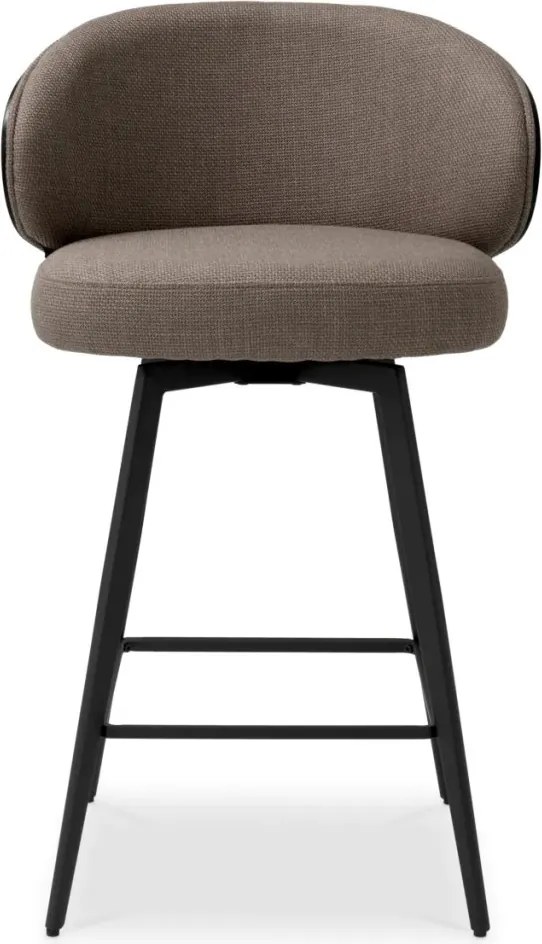 Scaun de bar design elegant LUX Camerota, Scalea grey