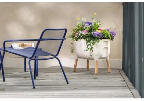 Recipient scund de cultivare Plastia Urbalive, crem