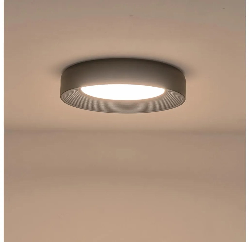 Plafonieră LED/40W/230V 3000K negru pr. 50 cm