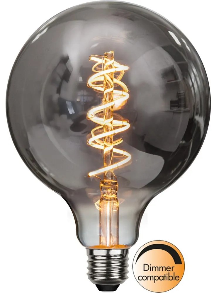 Bec cu filament E27, cu lumină albă caldă cu intensitate reglabilă 2 W Spiral Filament – Star Trading