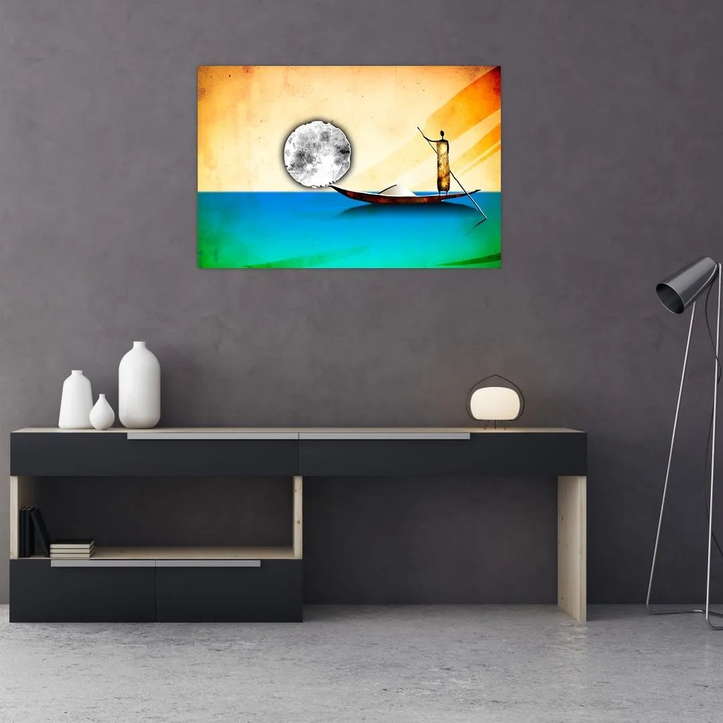 Tablou - Pictură străveche (90x60 cm)