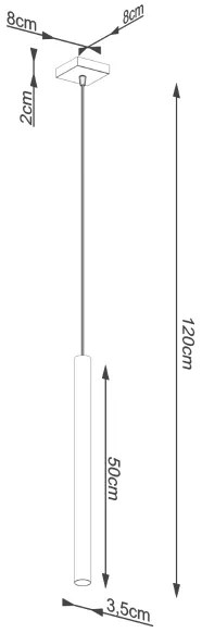 Lustră LED pe cablu Brilagi DRIFA 1xG9/4W/230V gri