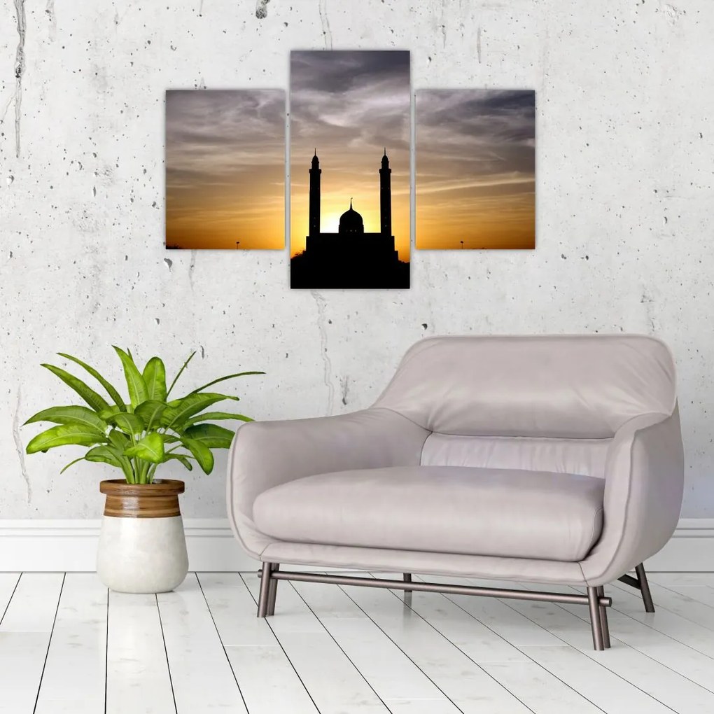 Tablou cu obiect istoric (90x60 cm)