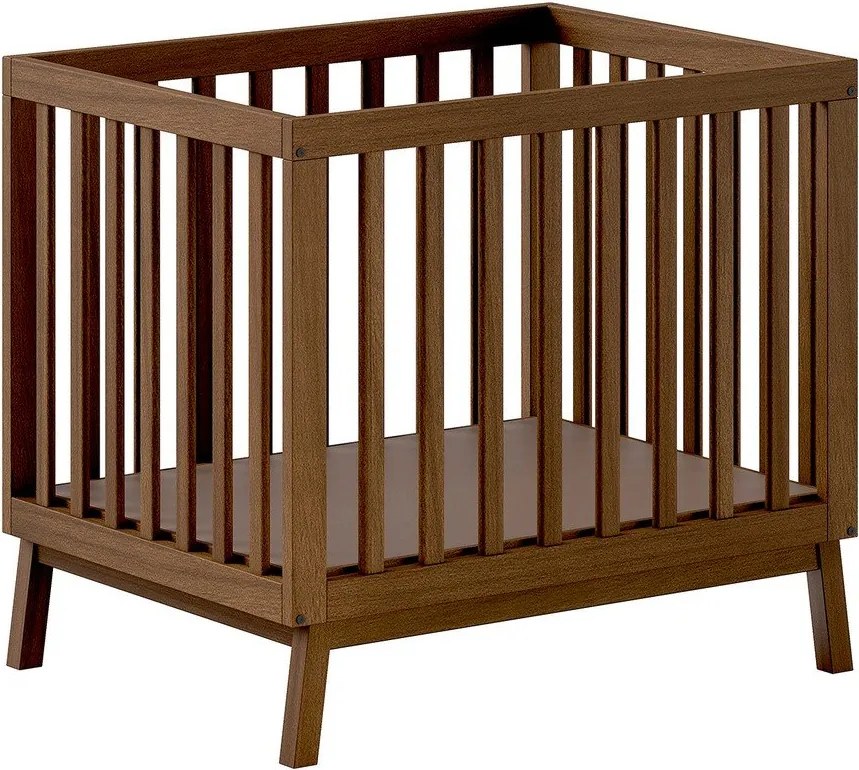 Țarc pentru copii maro din lemn de pin 95x75 cm Sezane – Vipack