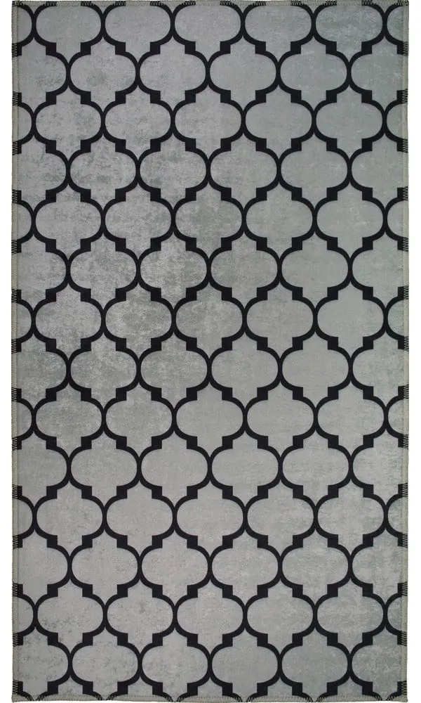 Covor gri lavabil 80x50 cm - Vitaus