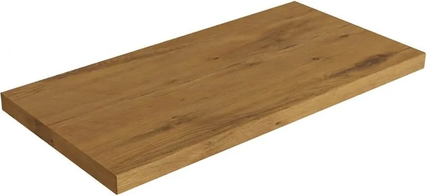 Blat pentru lavoar Rune Ottar 80x47 cm finisaj lemn-stejar
