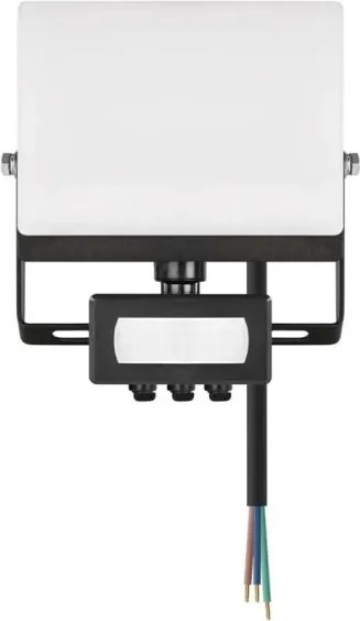 Proiector LED cu senzor de mișcare TAMBO EVO LED/20W/230V 4000K IP44 negru