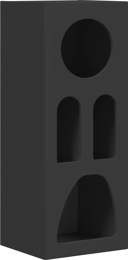 vidaXL Bufet Negru 40 x 35 x 100.5 cm Lemn compozit