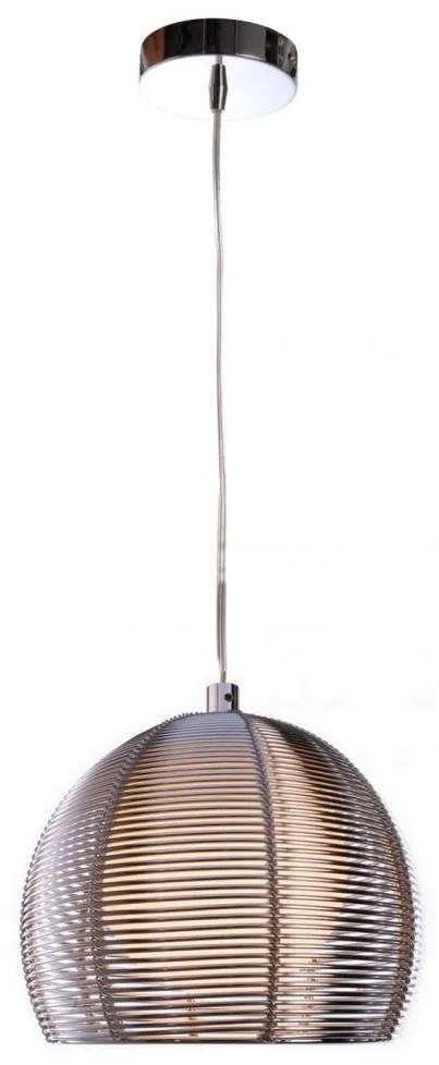 Lustră pe cablu Deko-Light 342029 FILO 1xG9/40W/230V d. 16 cm argintiu