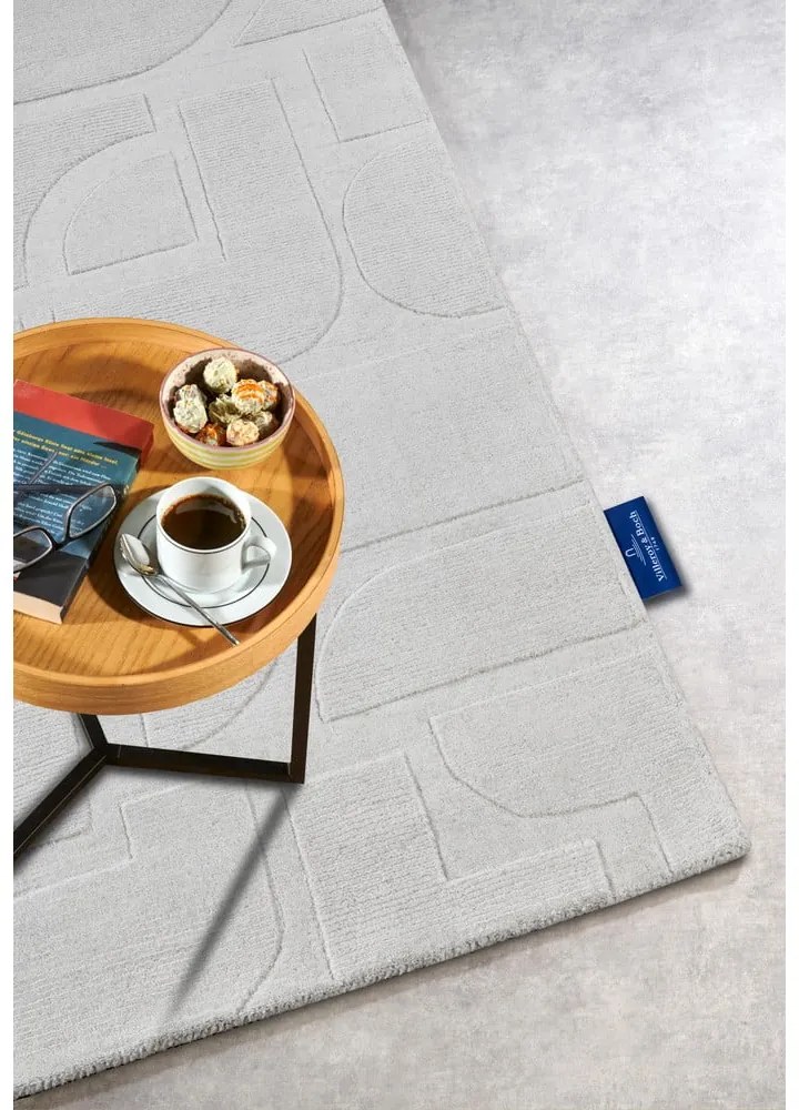 Covor crem țesut manual din lână 120x170 cm Alexis – Villeroy&amp;Boch