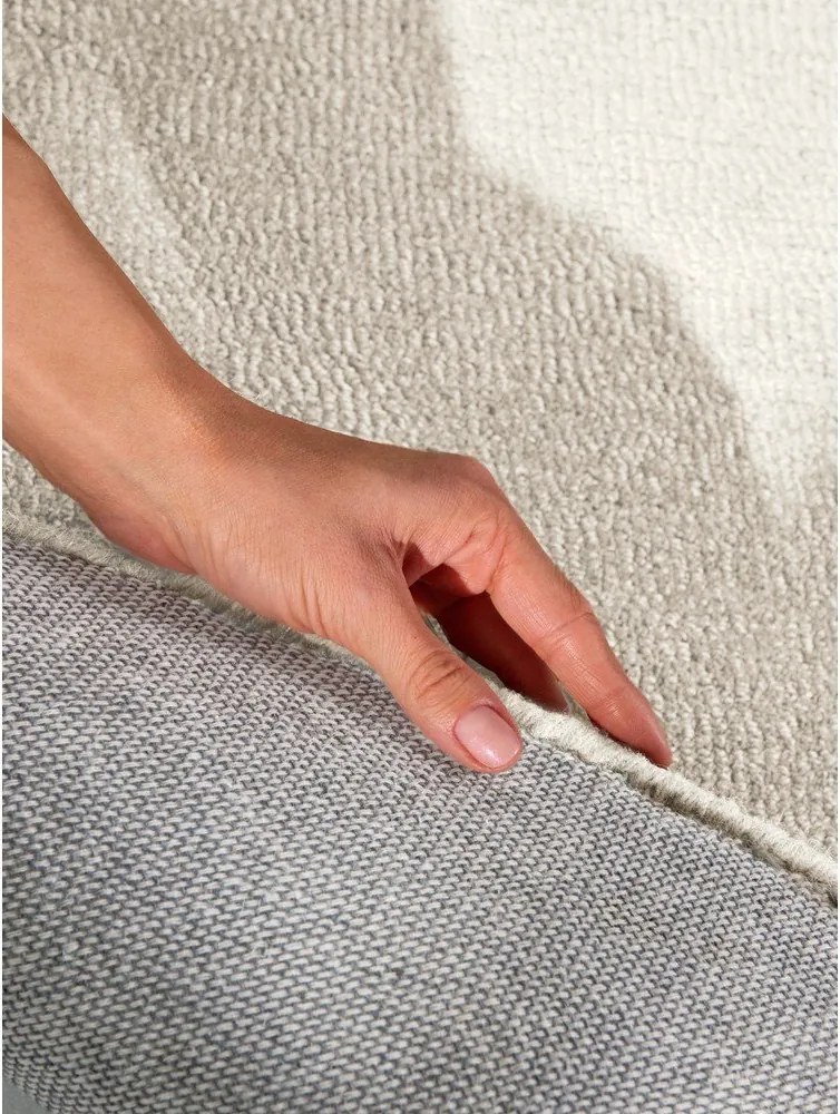 Covor crem țesut manual din amestesc de lână 125x200 cm Kari Organic – Villeroy&Boch