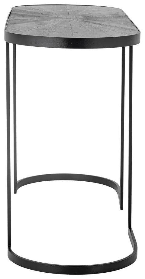Masă consolă neagră 38,5x110 cm Carter – Bloomingville