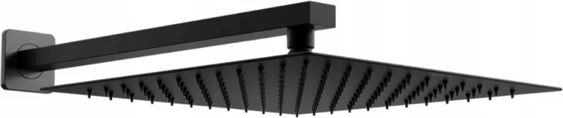 Mexen Slim pălărie de duș 30 x 30 cm cu braț de duș, negru - 79130112-70