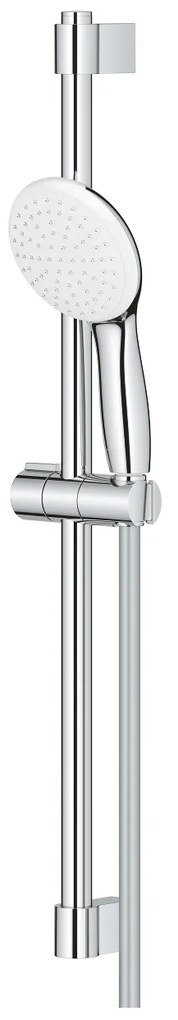 Set dus crom cu bara, para dus si furtun, Grohe New Tempesta 110