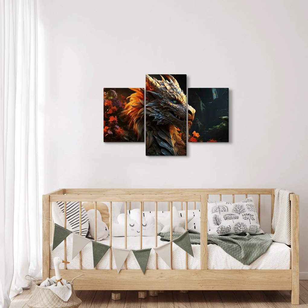 Tablou - Dragon (90x60 cm)