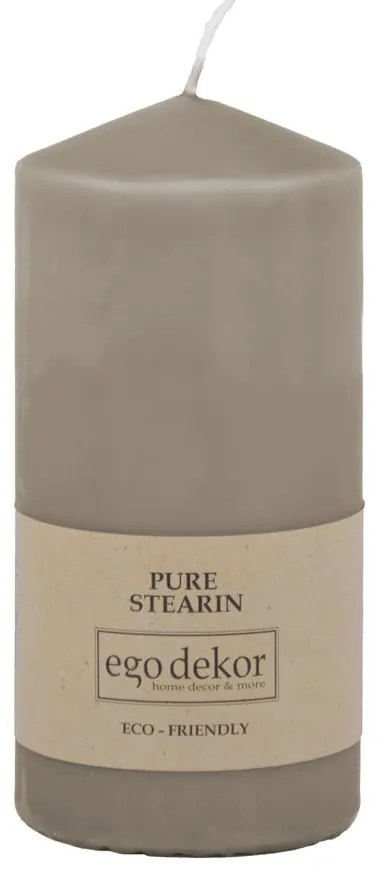Lumânare Eco candles by Ego dekor Top, durată ardere 30 h, maro