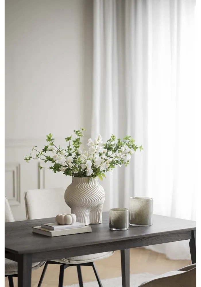 Masă de dining extensibilă din lemn masiv de stejar 140x90 cm Filippa - Rowico