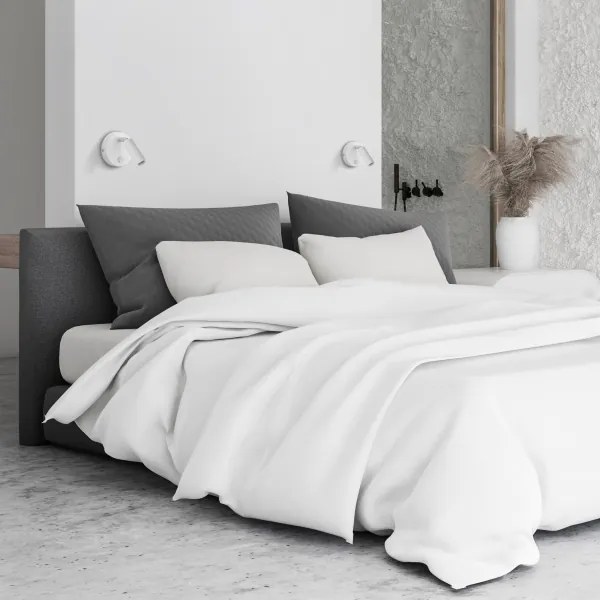 Spot de perete ENZO 1xG9/8W/230V alb