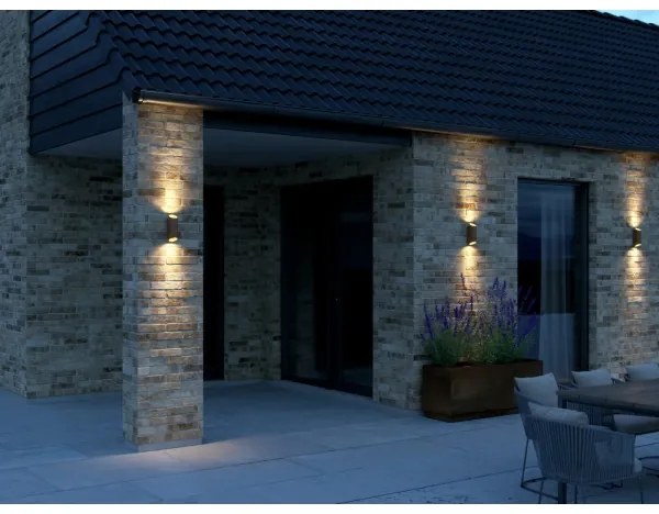 Aplică de exterior Nordlux NICO 2xGU10/35W/230V IP54