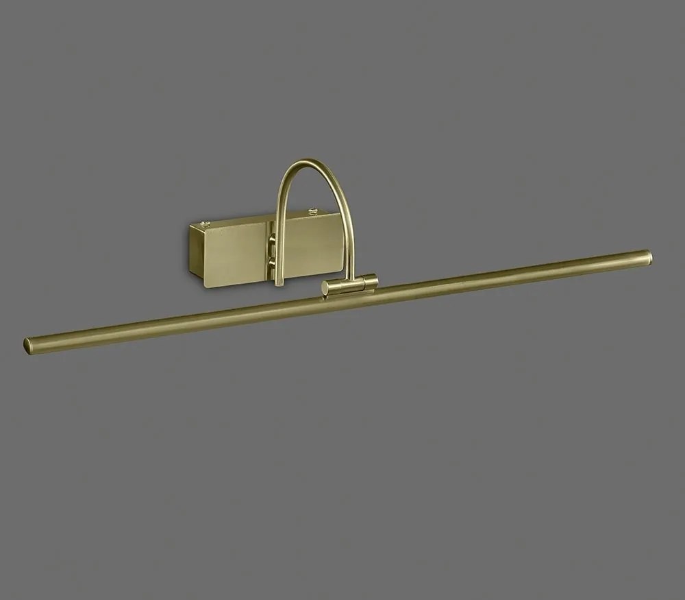 Aplica LED pentru oglinda/tablou PARACURU 12W Antique brass