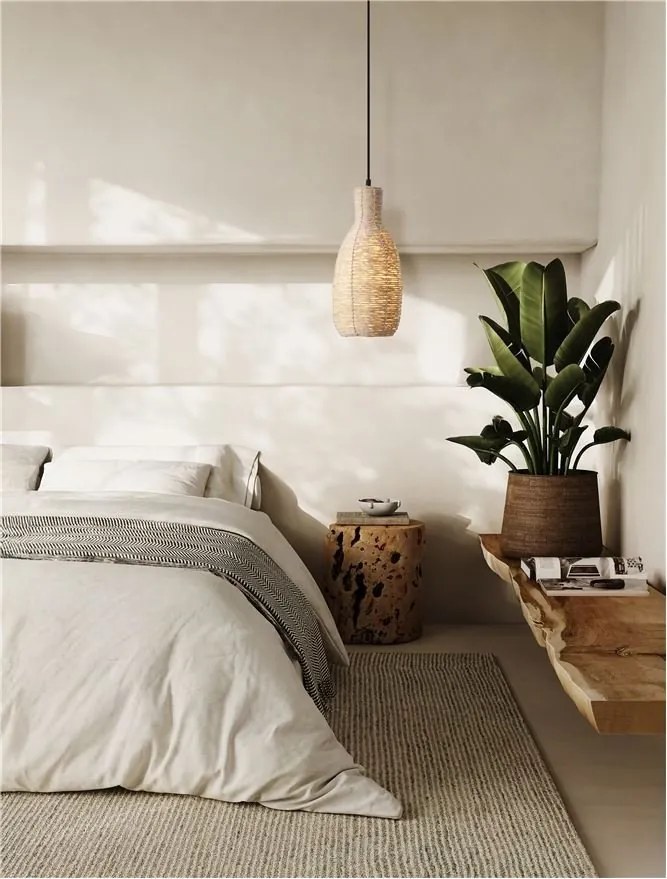 Lustra/Pendul design decorativ natural, ONA D 18cm