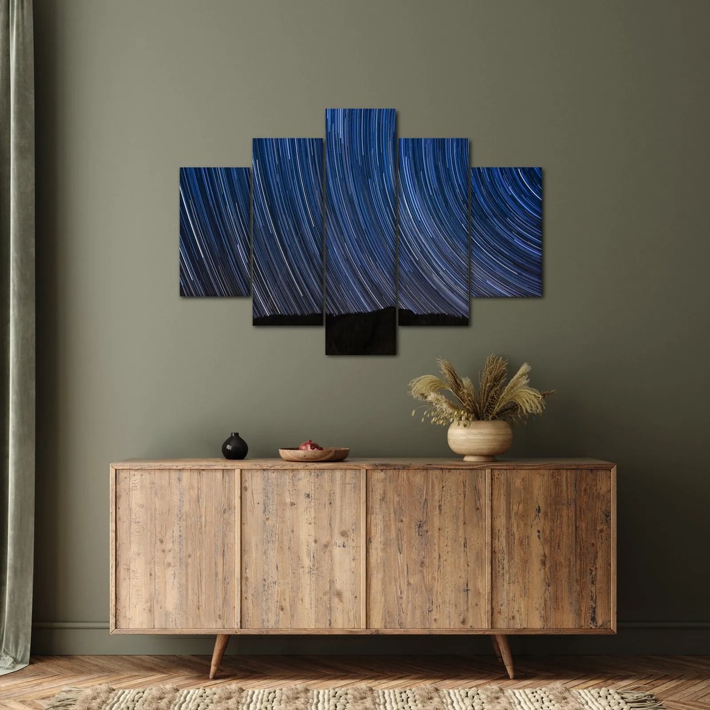 Tablou cu stele noaptea și cerul (150x105 cm)