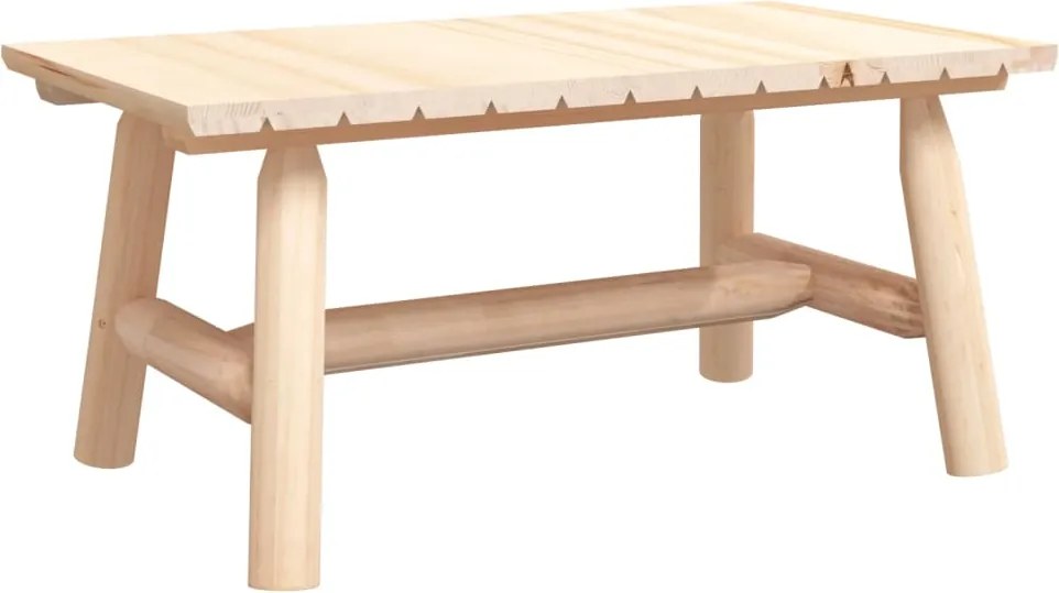 vidaXL Măsuță de cafea, 90x50x41 cm, lemn masiv de molid